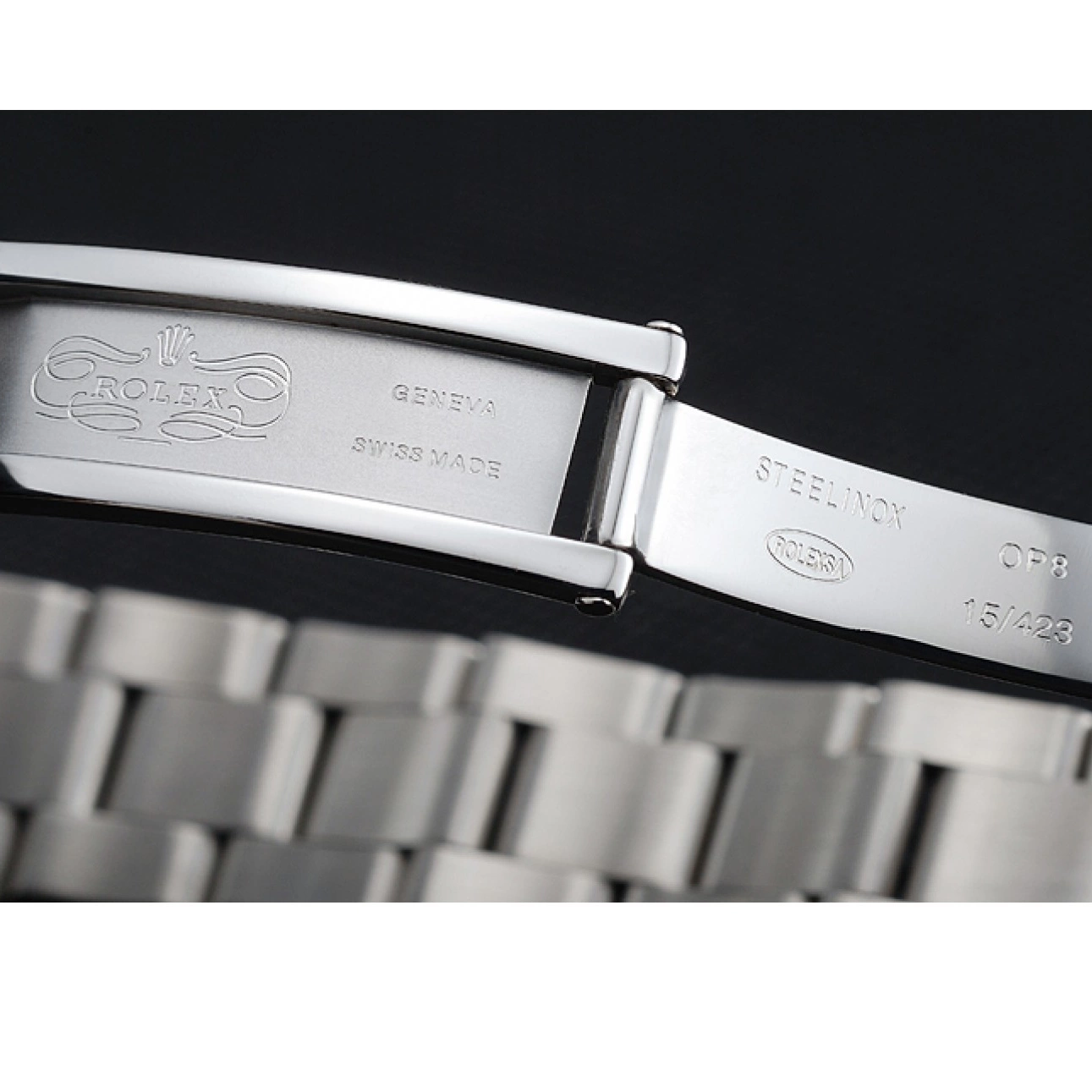 Good copy rolex watches 1454151 Green Steel Bracelet Dial Stainless Submariner Rolex 0524